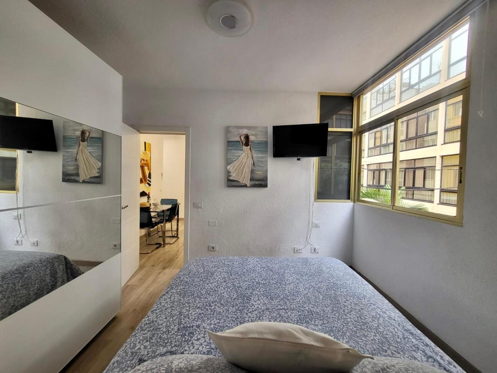 2 Bedrooms Flat 50 Mts Away From Las Canteras Beach Las Palmas de Gran Canaria Extérieur photo